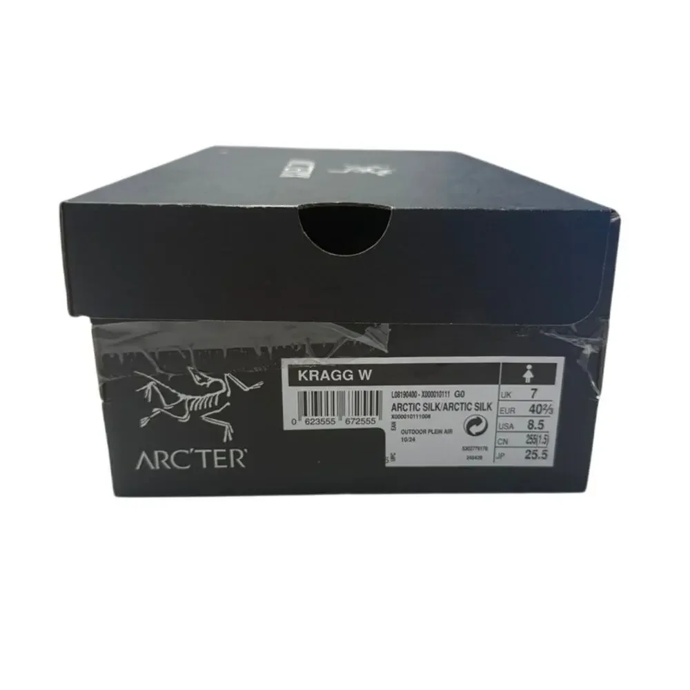 Arc'teryx Women's Kragg Sneaker in Arctic Silk/Arctic Silk 1, Size 8.5
